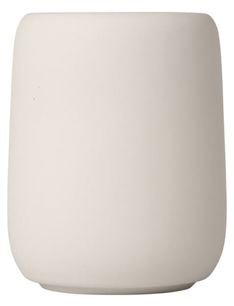 Bicchierino per spazzolini da denti bianco crema , 300 ml Sono - Blomus