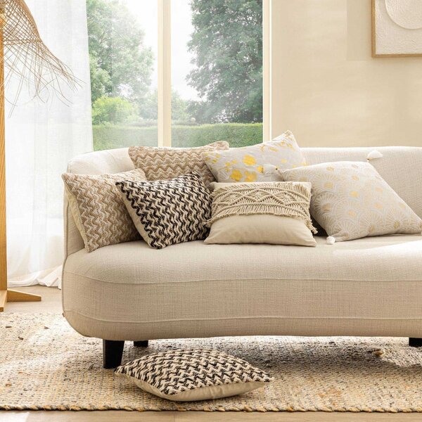 Cuscino decorativo in cotone 45x45 cm Samaya – douceur d'intérieur