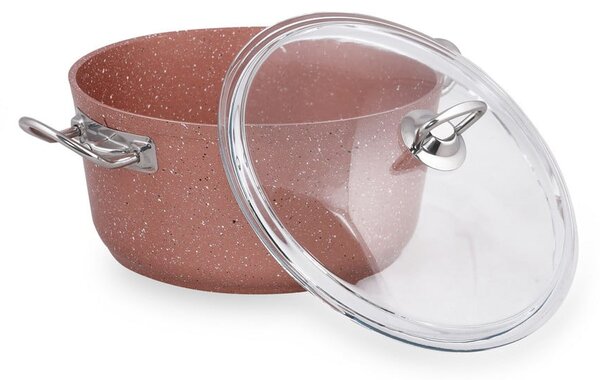 Pentola in alluminio con coperchio 3 l Classic - Güral Porselen