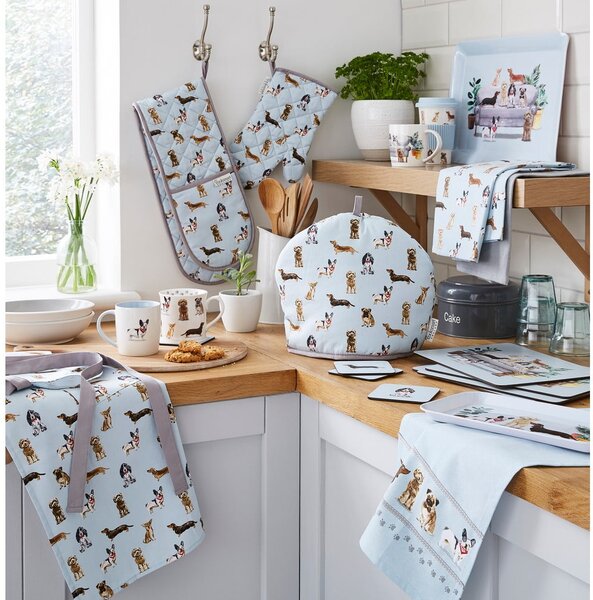 Presina in cotone doppio Curious Dogs - Cooksmart ®