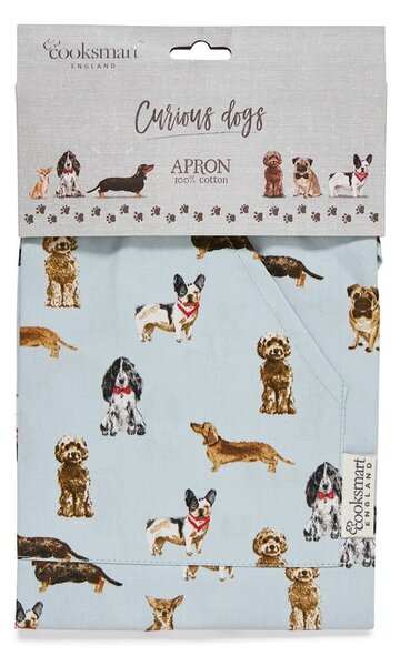 Grembiule in cotone Curious Dogs - Cooksmart ®