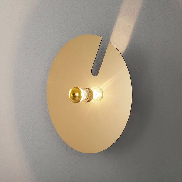Wever & Ducré Lighting WEVER & DUCRÉ Mirro 2.0 parete45cm nero/oro