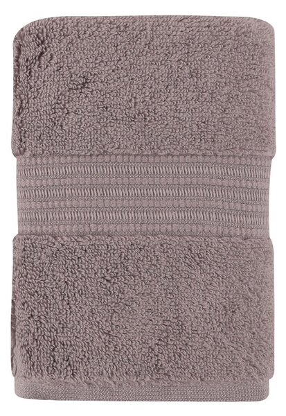 Asciugamano in cotone viola 50x30 cm Chicago - Foutastic