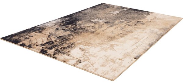 Tappeto in lana beige 160x240 cm Eddy - Agnella