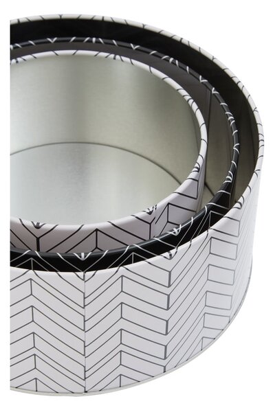 Vasetti in metallo per alimenti in set da 3 Urban - Premier Housewares