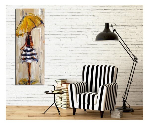 Pittura su tela Josephine, 30 x 80 cm - Wallity