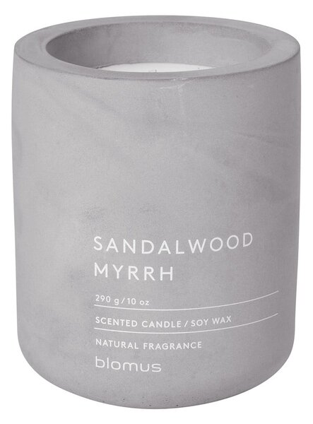 Candela di soia profumata tempo di combustione 55 h Fraga: Sandalwood and Myrh - Blomus