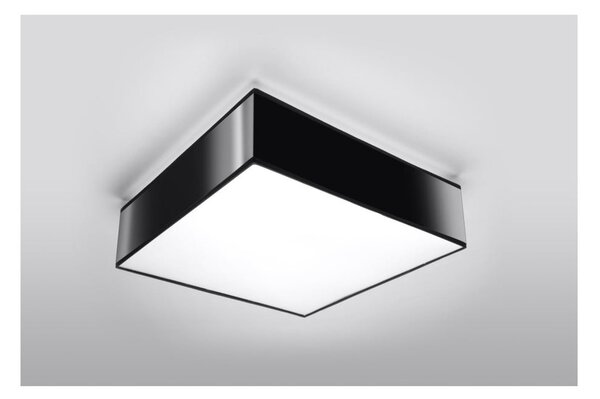 Plafoniera nera a soffitto Mitra - Sollux