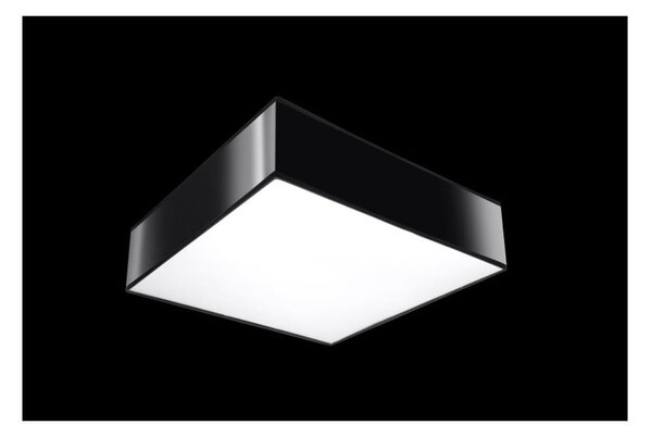 Plafoniera nera a soffitto Mitra - Sollux