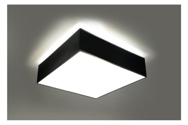 Plafoniera nera a soffitto Mitra - Sollux