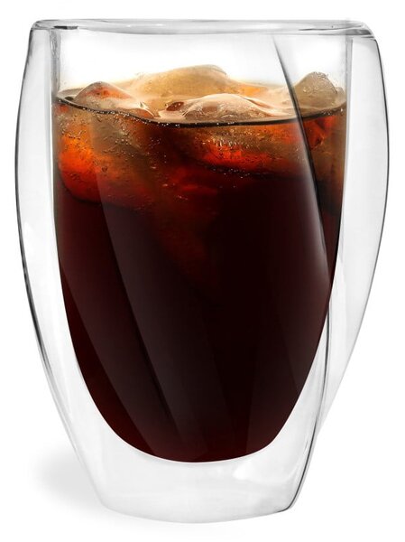 Set di 2 bicchieri da latte a doppia parete, 300 ml - Vialli Design