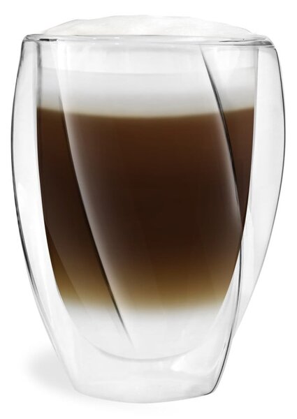 Set di 2 bicchieri da latte a doppia parete, 300 ml - Vialli Design