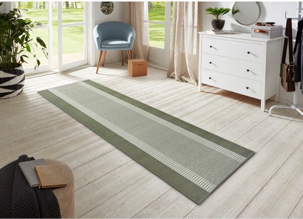 Passatoia verde 80x200 cm Band – Hanse Home