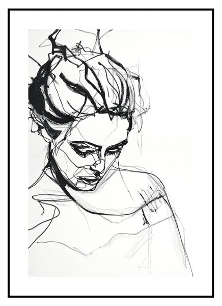 Dipinto 30x40 cm Silhouette - Malerifabrikken