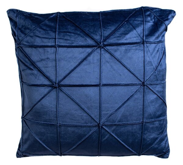 Cuscino decorativo blu scuro , 45 x 45 cm Amy - JAHU collections