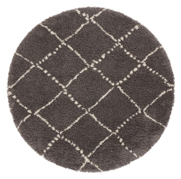 Tappeto grigio , ⌀ 160 cm Hash - Mint Rugs