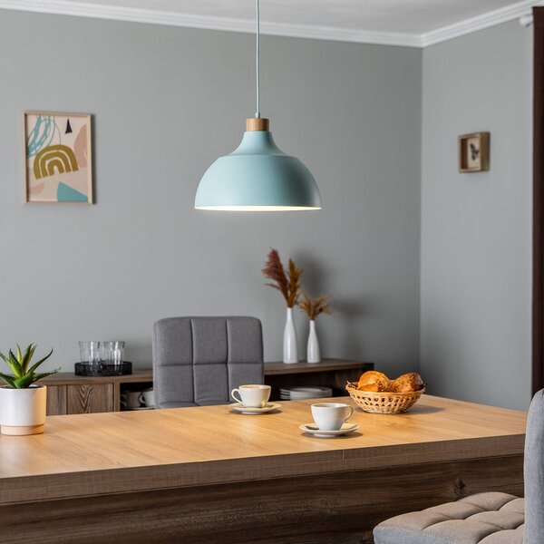 Lampada a sospensione Kaitt Envostar, dimmerabile, Verde, Soggiorno / Sala da pranzo, Metallo, Scandinavo, Lampada a sospensione