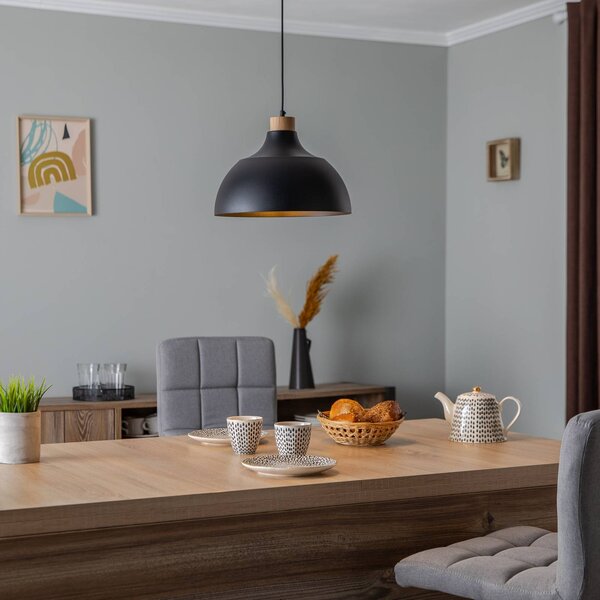 Lampada a sospensione Kaitt Envostar, dimmerabile, Nero, Soggiorno / Sala da pranzo, Metallo, Scandinavo, Lampada a sospensione