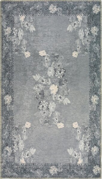 Tappeto lavabile grigio 150x80 cm - Vitaus