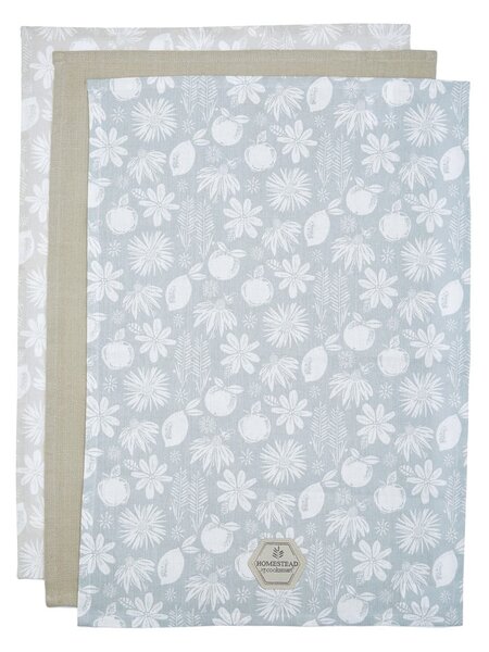 Asciugamani in cotone in set da 3 45x65 cm Homestead - Cooksmart ®