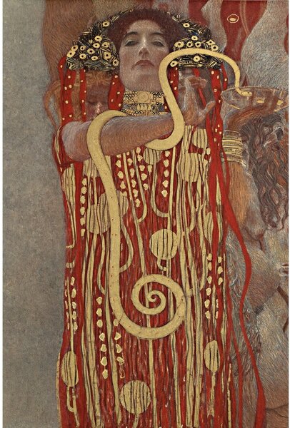 Dipinto - riproduzione 40x60 cm Hygieia, Gustav Klimt - Fedkolor