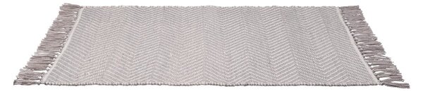 Tappeto da bagno grigio in plastica riciclata , 50 x 80 cm Gata - Wenko