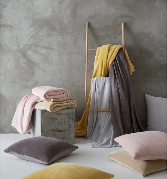 Copriletto grigio 200x240 cm Raschel - Catherine Lansfield