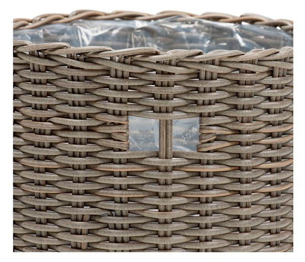Coprivaso in set di 3 pezzi in rattan artificiale ø 42 cm - Bonami Essentials