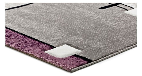 Tappeto grigio e viola , 120 x 170 cm Detroit - Universal
