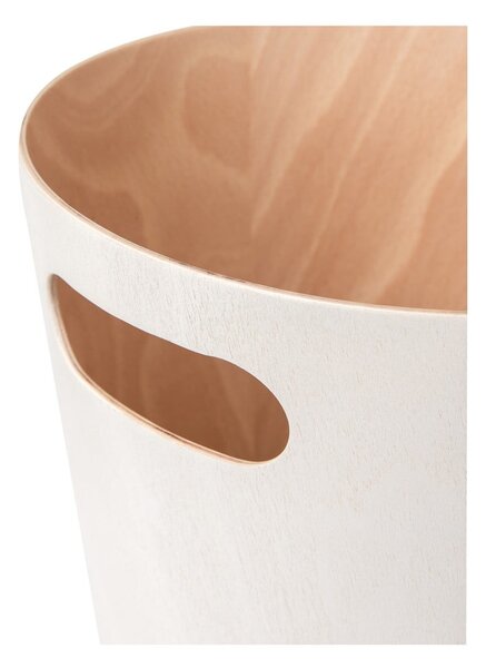 Cestino per la spazzatura beige da ufficio 7,5 l Woodrow – Umbra