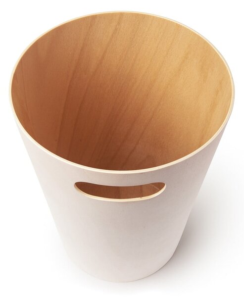 Cestino per la spazzatura beige da ufficio 7,5 l Woodrow – Umbra