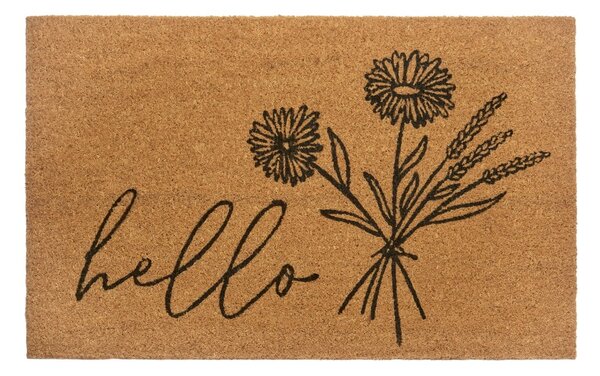 Stuoia di cocco 75x45 cm Hello & Flowers - Hanse Home