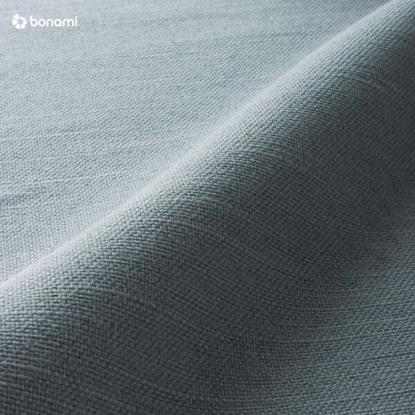 Letto matrimoniale imbottito azzurro con contenitore con rete inclusa 160x200 cm Lotte – Meise Möbel