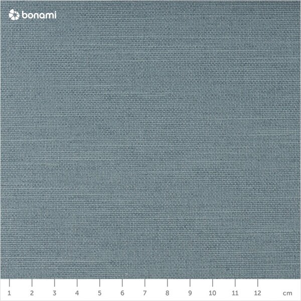 Letto matrimoniale imbottito azzurro con contenitore con rete inclusa 180x200 cm Lotte – Meise Möbel