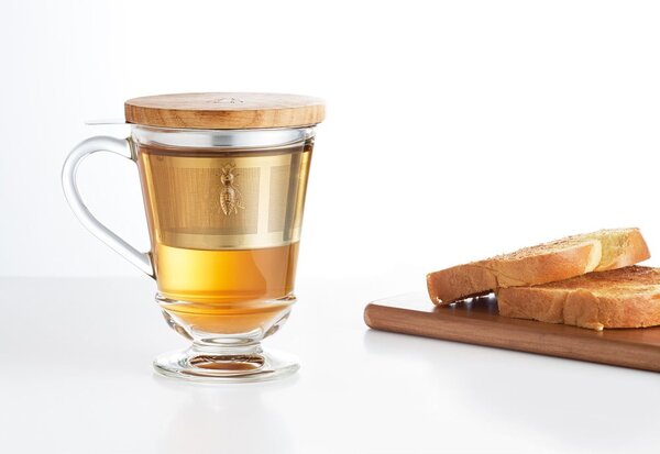 Tazza in vetro con filtro 270 ml Abeille – La Rochére