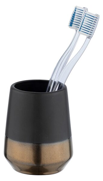 Tazza nera per spazzolini da denti Brandol - Wenko