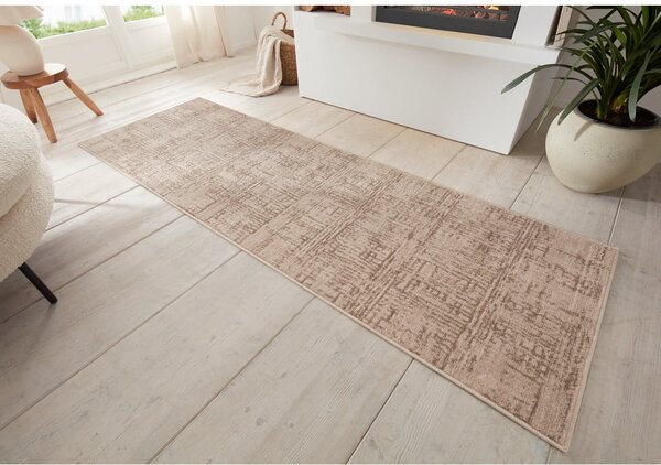 Passatoia marrone/beige 80x200 cm Terrain – Hanse Home