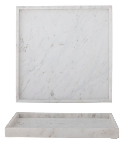 Vassoio decorativo in marmo 35x35 cm Majsa - Bloomingville