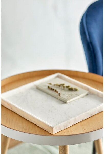 Vassoio decorativo in marmo 35x35 cm Majsa - Bloomingville