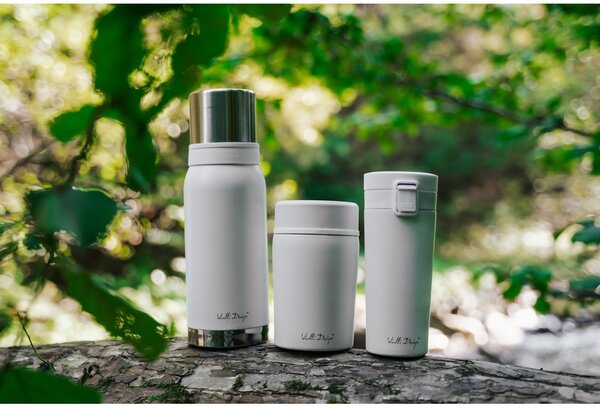 Termos da viaggio bianco, 400 ml Fuori - Vialli Design