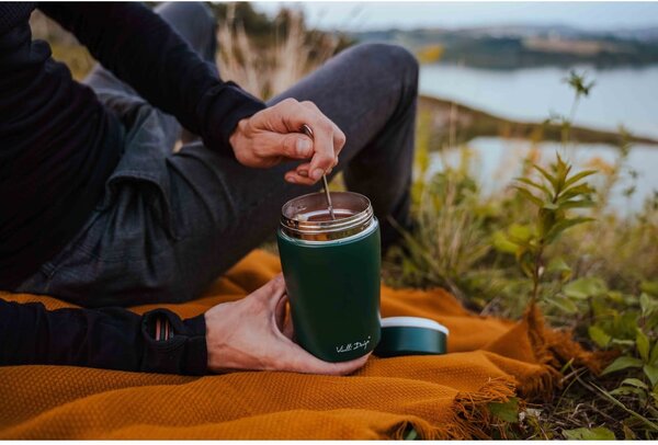 Termos da viaggio verde per il pranzo Fuori, 500 ml - Vialli Design