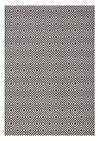 Tappeto da esterno bianco e nero , 140 x 200 cm Karo - NORTHRUGS