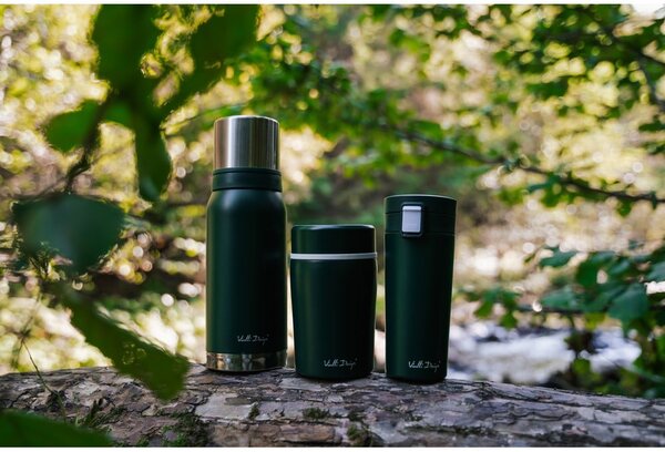 Termos da viaggio verde, 400 ml Fuori - Vialli Design