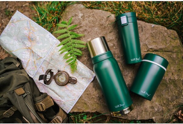 Termos da viaggio verde, 400 ml Fuori - Vialli Design