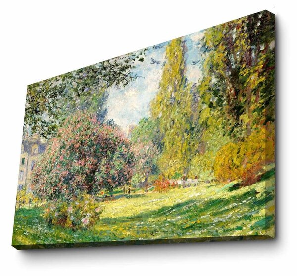 Riproduzione murale su tela, 100 x 70 cm Claude Monet - Wallity