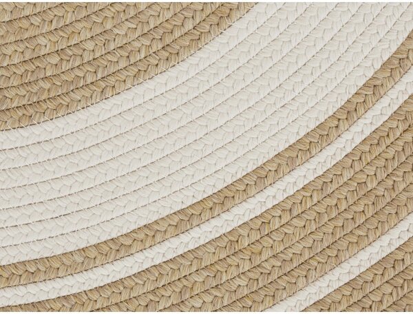 Tappeto rotondo per esterni in colore naturale ø 200 cm - NORTHRUGS