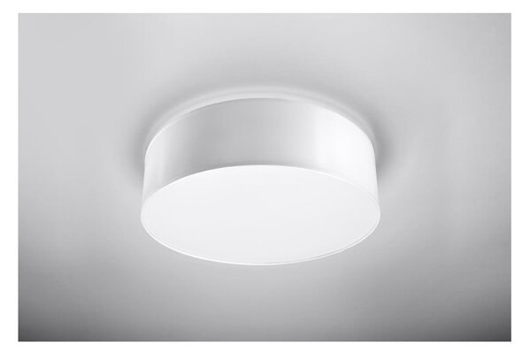 Plafoniera bianca a soffitto Atis - Sollux