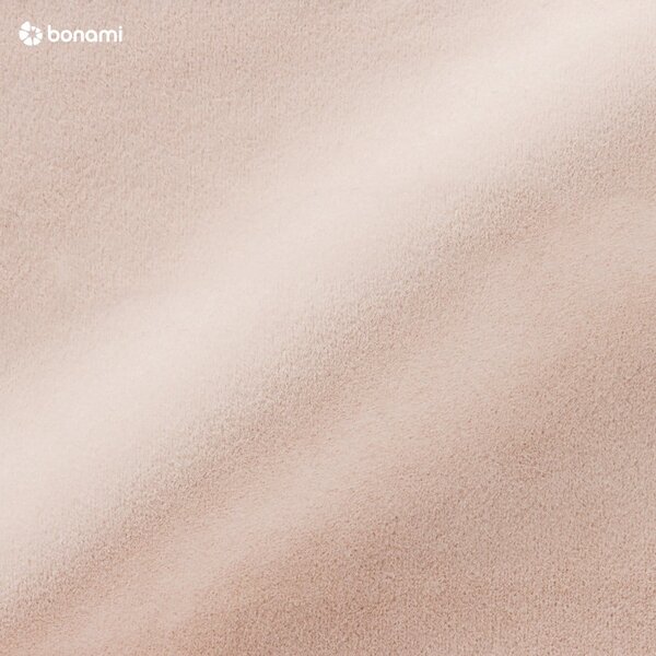 Letto matrimoniale imbottito beige con contenitore con griglia 160x200 cm Juniper - Mazzini Beds