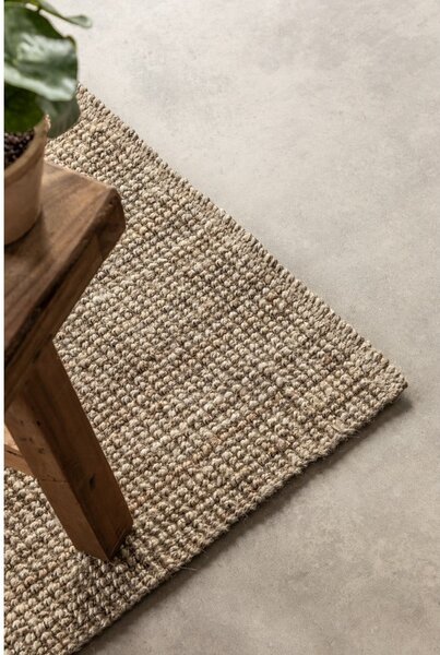 Passatoia grigio tortora in iuta 80x200 cm Bouclé – Hanse Home