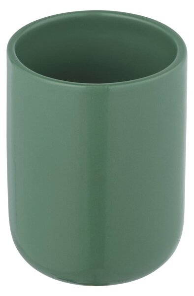 Tazza in ceramica verde per spazzolini da denti Olinda - Allstar
